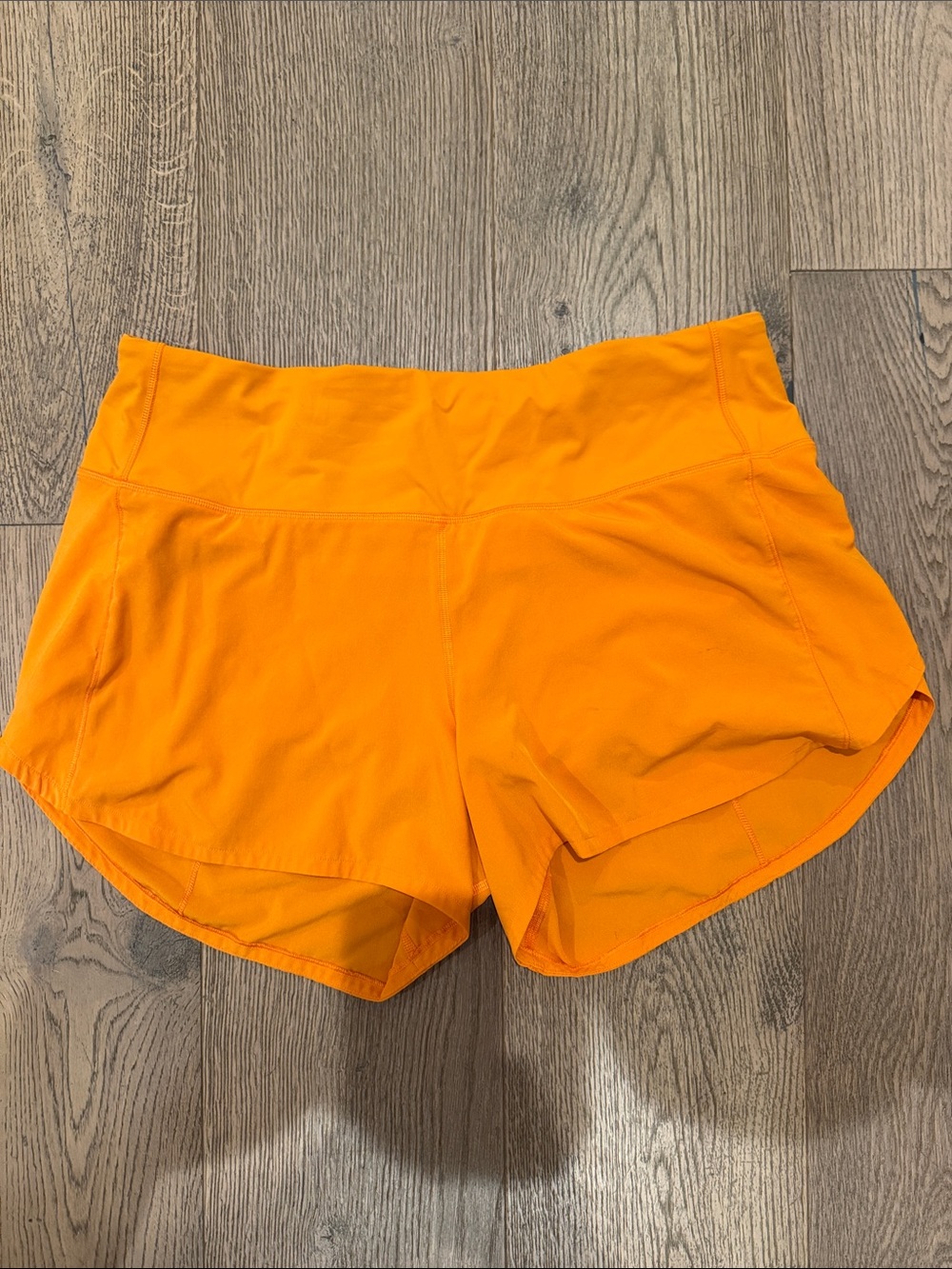 lululemon Women's Speed Up High-Rise Short 4”length - Bright Orange